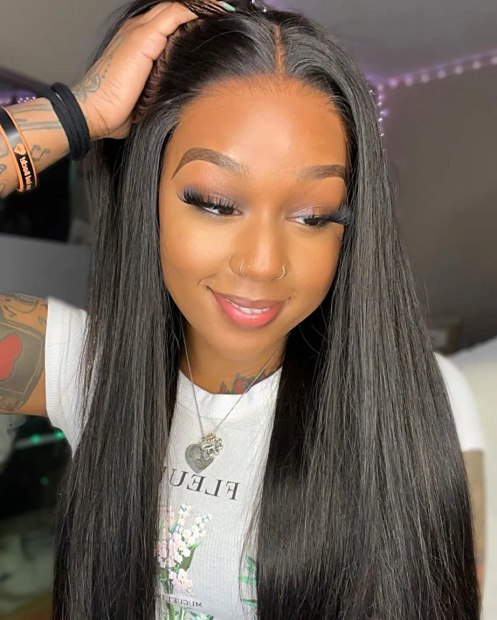 Simidola M-CAP Wear Go 9x6 HD Lace Pre Bleached Tiny Knots Straight Hair Glueless Wig