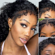 Seegethair Type 4C Edges Hairline Wear Go Wig Water Wave Hair 4x6 Glueless Swiss HD Lace Wigs