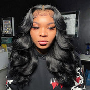 Layered Cut Pre-bleached 7x5 Wear Go Wigs 180% Density Face-Framing Body Wave Human Hair Wigs