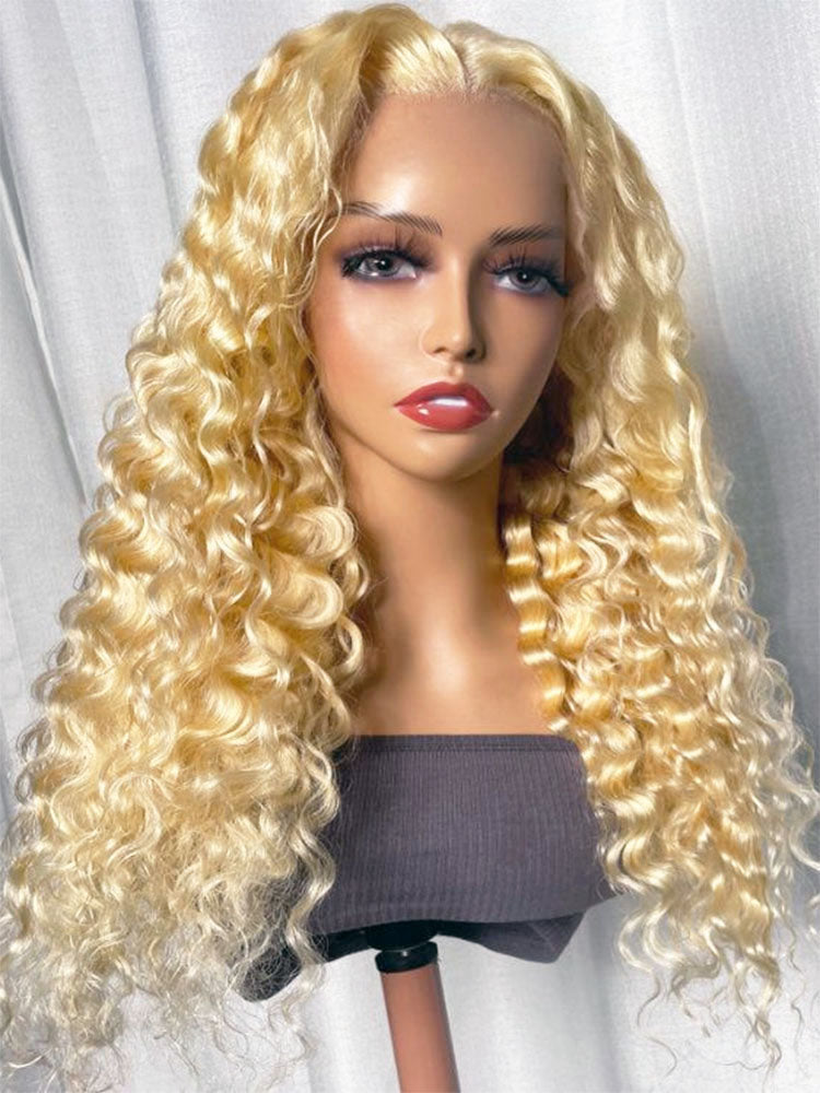 Simidola 613 Blonde Loose Deep Wave Wig Pre-Plucked With Baby Hair