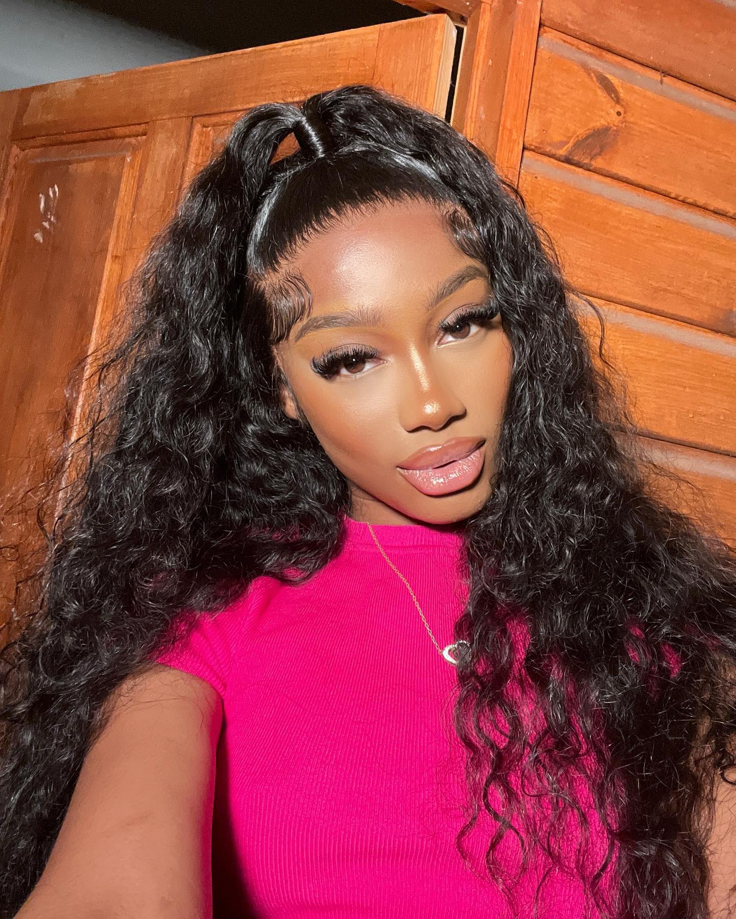 Buy 1 Get 1 Free| Simidola 13x4 Lace 200% Density Water Wave Hair Wig & Free 10 inch 7x5 Wear Go Straight Hair  Wig