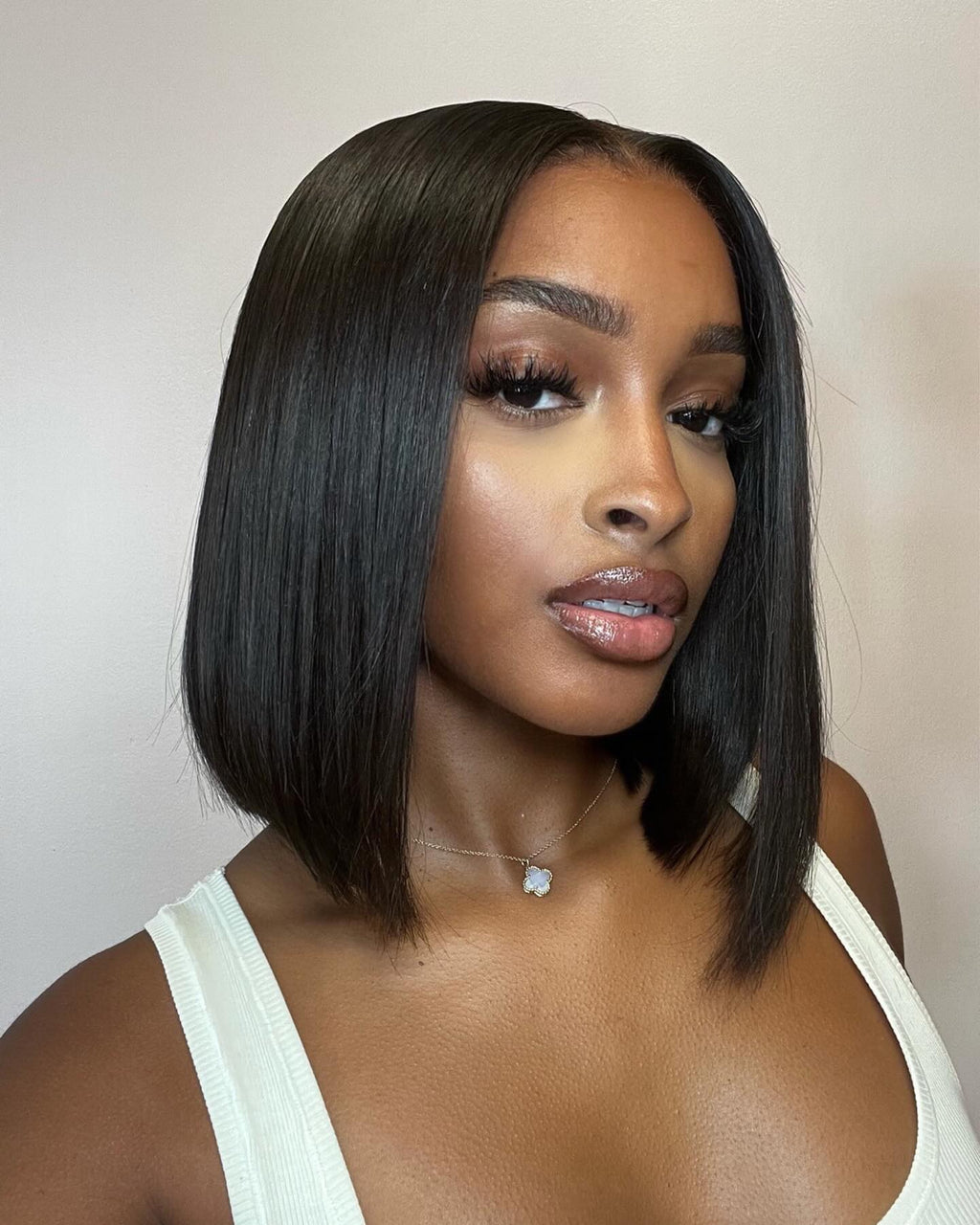 Buy 1 Get 1 Free| Simidola 13x4 Lace 200% Density Body Wave Hair Wig & Free 10 inch 7x5 Wear Go Straight Hair Wig