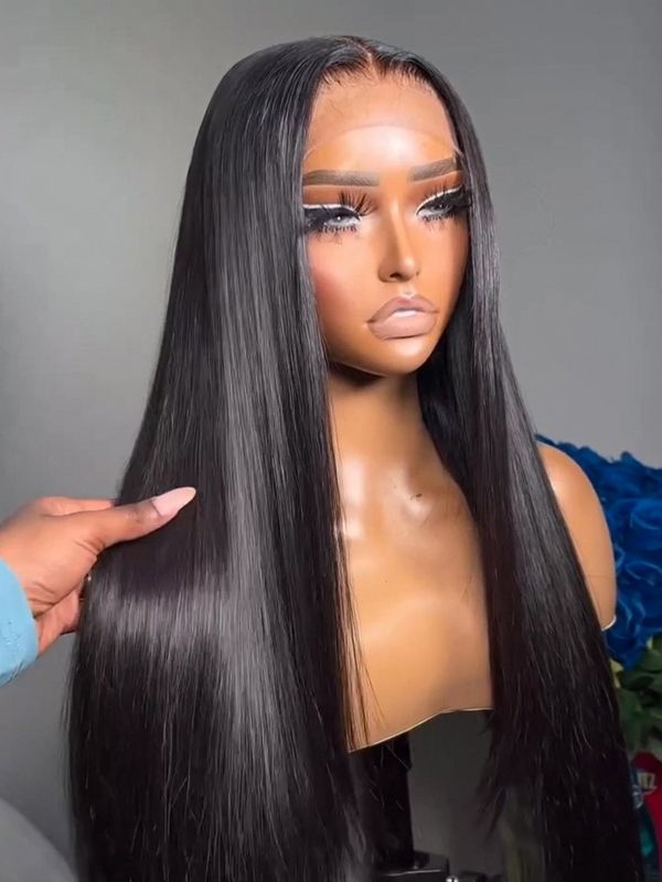Simidola 13x6 HD Lace 250% Density Straight Human Hair Wig