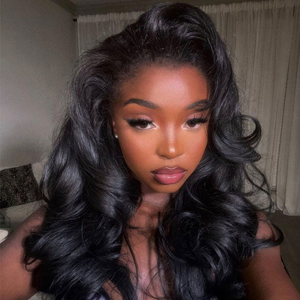 Vshow Butterfly Cut Yaki Body V Part Wigs With Drawstring 100% Human Hair Wigs