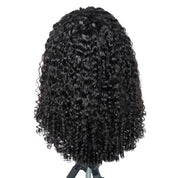 Vshow Bouncy Spiral Curls 3 In 1 Half Wigs 250% Density Flip Over Human Hair Wigs For Women