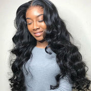Seegethair Bleached Knots Body Wave Hair 10x6 Lace Wigs Wear Go Glueless Wigs 250% Density