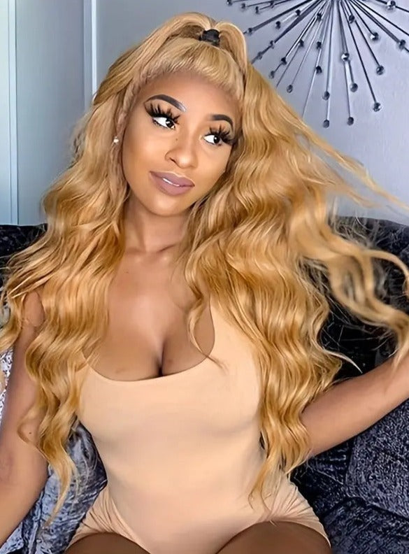 Simidola Honey Blonde #27 Color Body Wave Wig