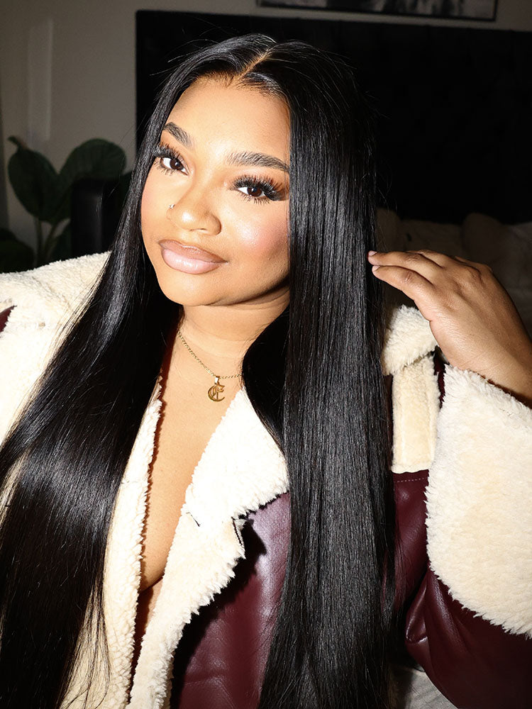 Simidola M-CAP Wear Go 9x6 HD Lace Pre Bleached Tiny Knots Straight Hair Glueless Wig