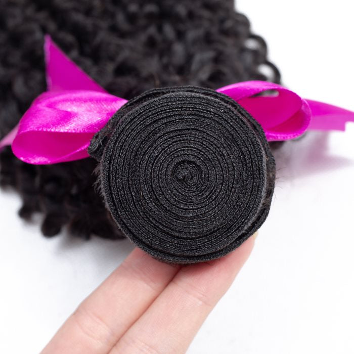 Simidola 3Pcs Water Wave Bundles with 13x4 Frontal 10A Grade 100% Human Virgin Hair