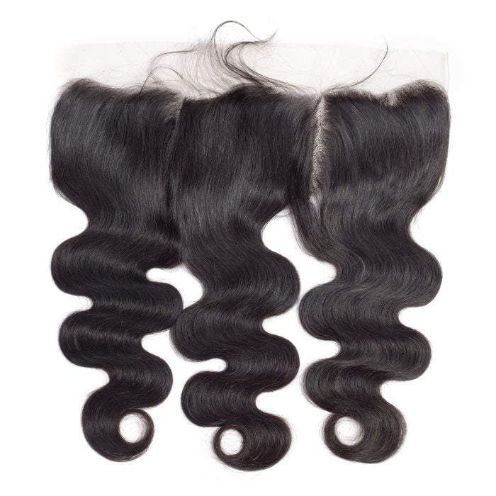 Simidola 3Pcs Body Wave Bundles with 13x4 Frontal 10A Grade 100% Human Virgin Hair