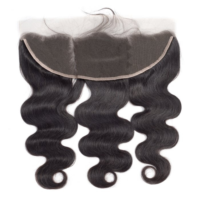 Simidola 3Pcs Body Wave Bundles with 13x4 Frontal 10A Grade 100% Human Virgin Hair