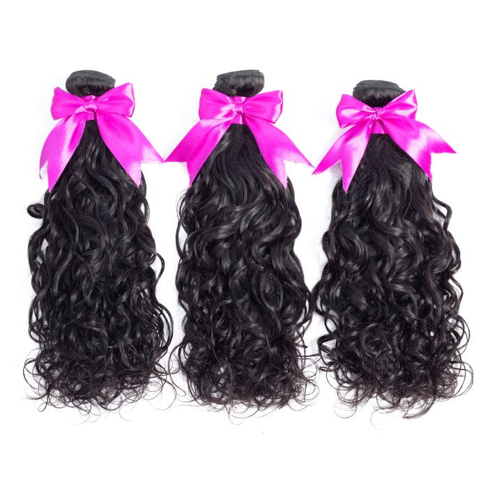 Simidola 3Pcs 10A Natural Wave Best Virgin Human Hair Bundles
