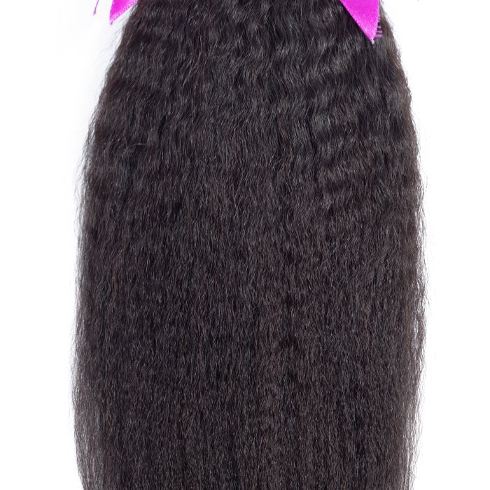 Simidola 3Pcs 10A Kinky Straight Best Virgin Human Hair Bundles