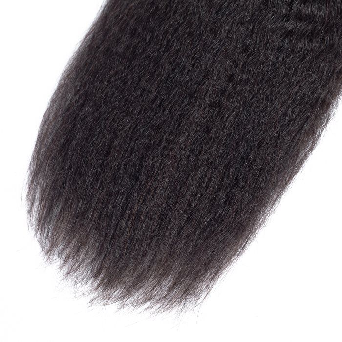 Simidola 3Pcs 10A Kinky Straight Best Virgin Human Hair Bundles