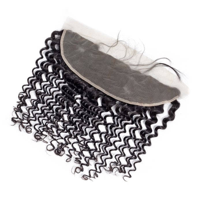 Simidola 3Pcs Deep Wave Bundles with 13x4 Frontal 10A Grade 100% Human Virgin Hair