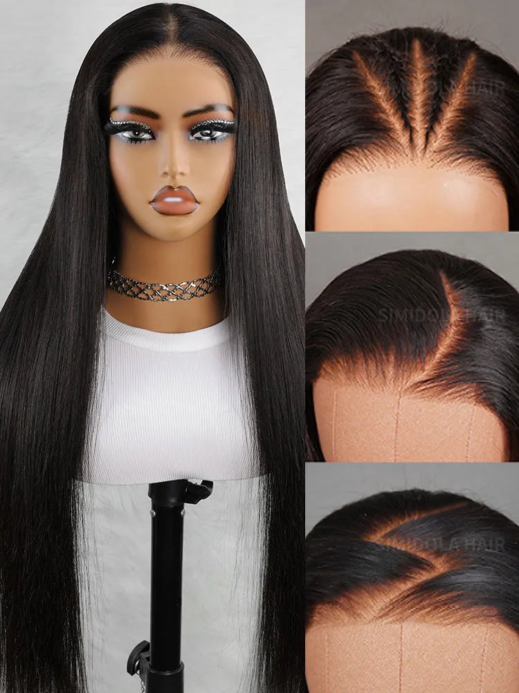 @sena_v Same 24 inch M-CAP Wear Go 9x6 HD Lace Pre Bleached Straight Hair Wig
