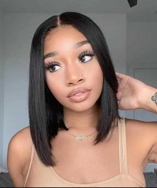 Simidola 4x4 /13x4 HD Frontal Super Natural Bob Wig