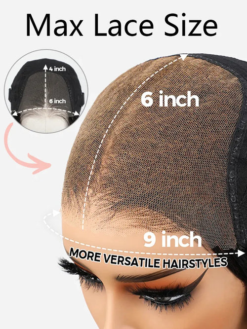 @crownmecutie Same 24 inch M-CAP Wear Go 9x6 HD Lace Straight Hair Wig
