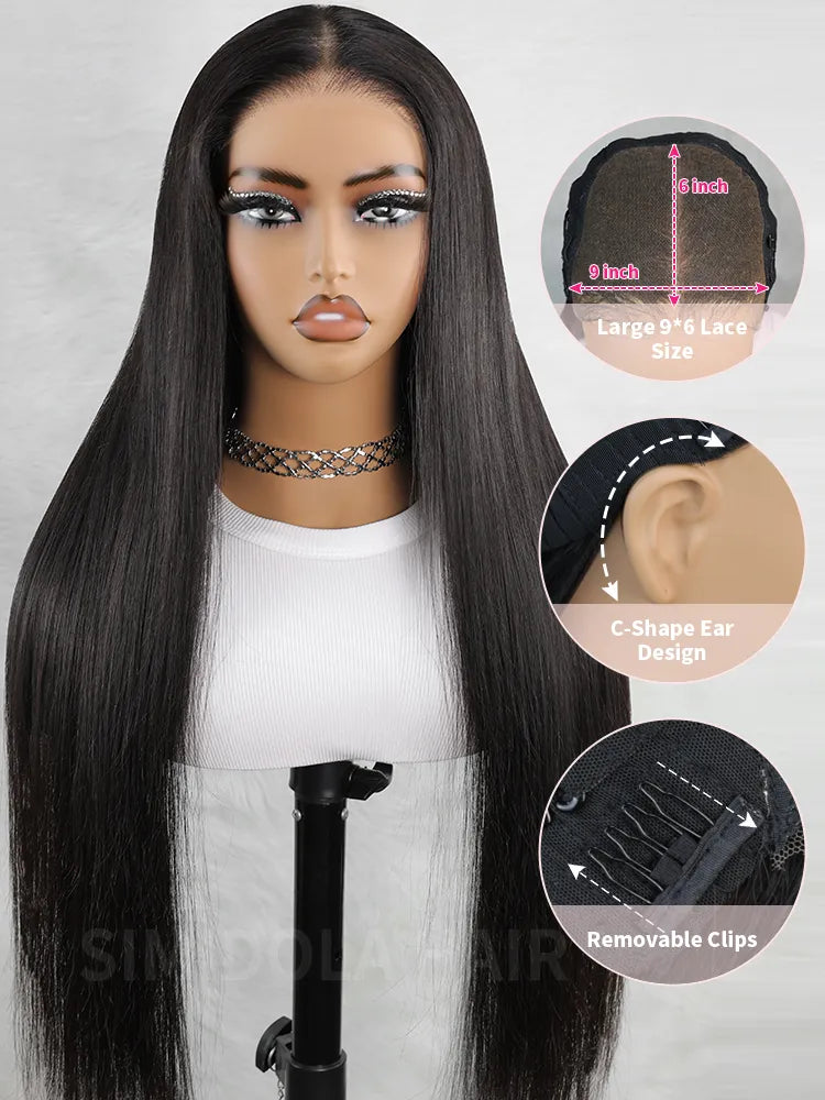 @kahunded Same 24 inch M-CAP Wear Go 9x6 HD Lace Straight Hair Wig