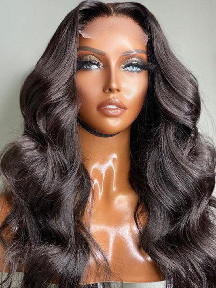Simidola 4x4 Lace Closure 200% Density Body Wave Closure Wig