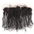 Simidola 1Pc Deep Curly Pre Plucked Lace Frontal