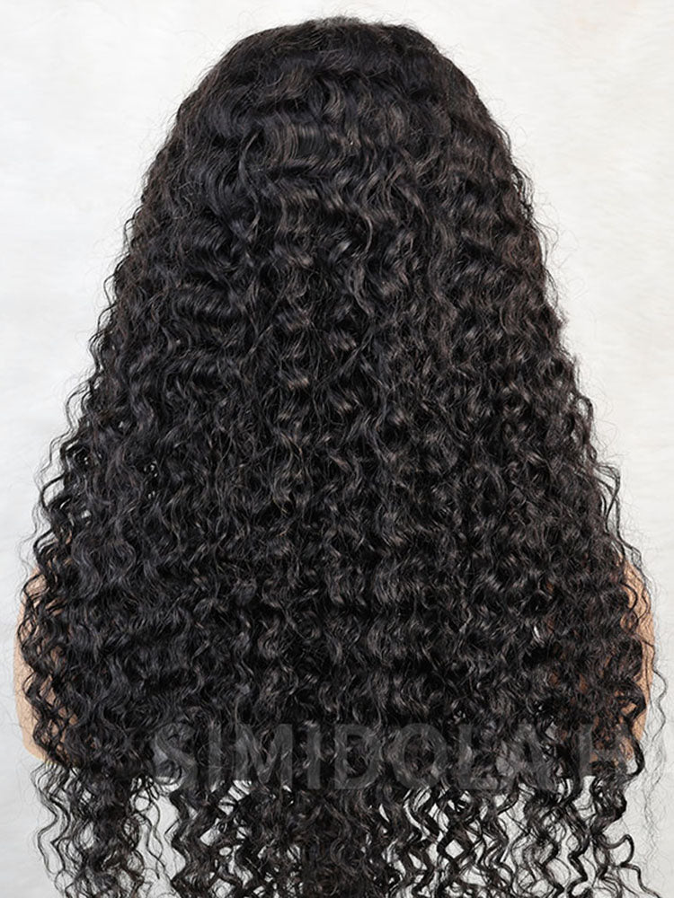 Simidola M-CAP Wear Go 9x6 HD Lace Pre Bleached Tiny Knots Water Wave Glueless Wig