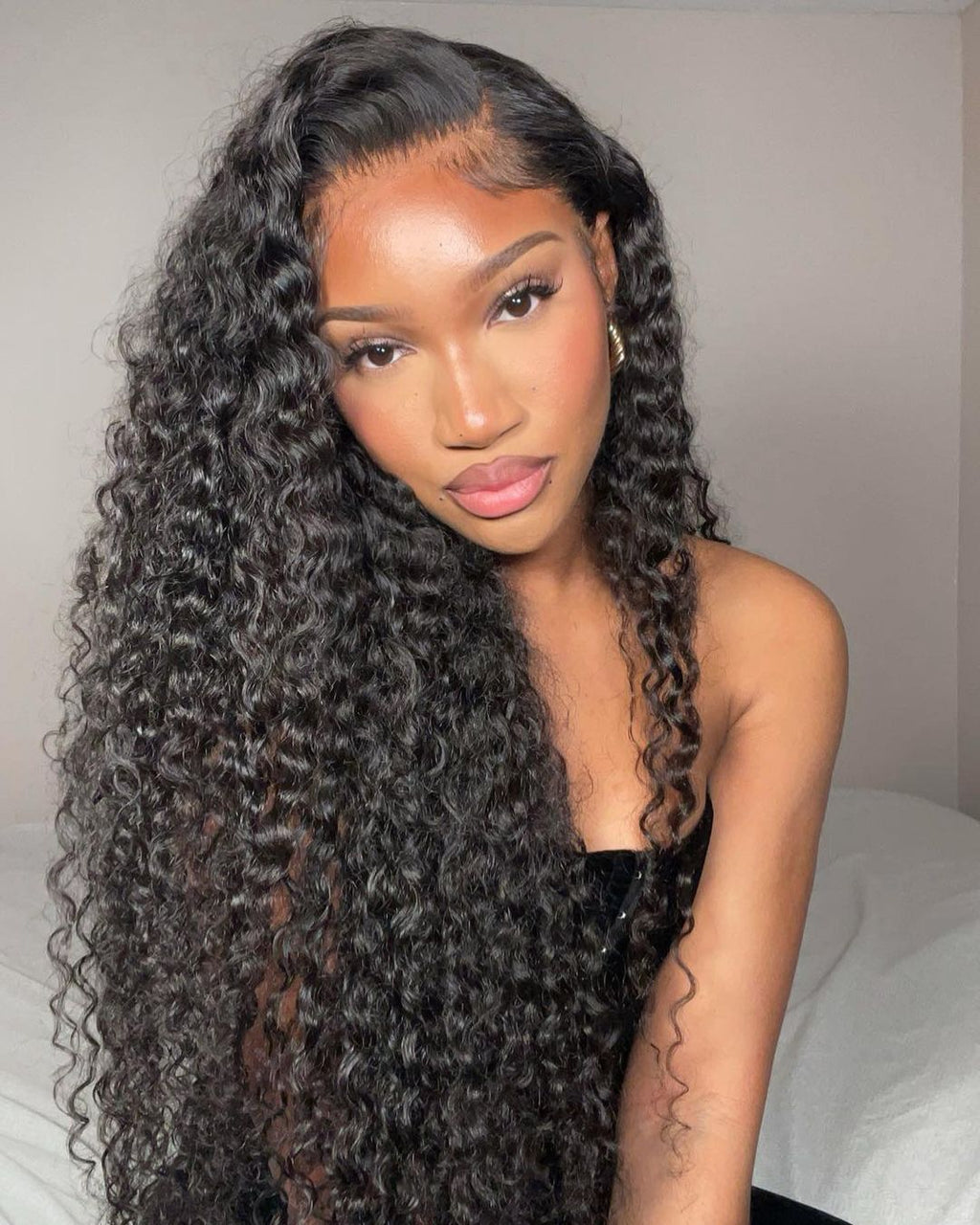 Simidola Pre Bleached Knots 13x6 HD Lace 250% Density Water Wave Wig