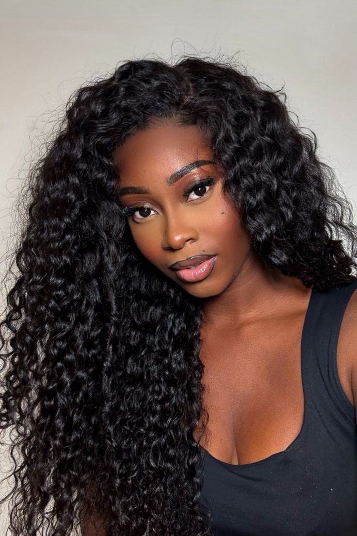 Simidola Glueless Water Wave 3 In 1 Half Wig Drawstring Band Wear Go Wig Invisible Hairline