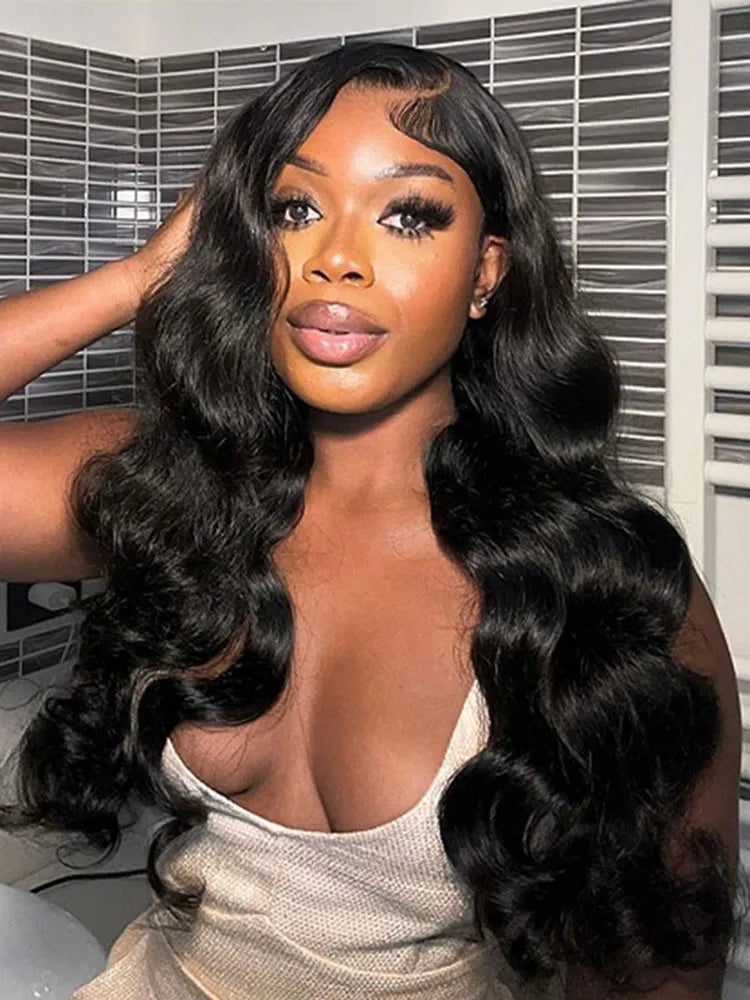 Simidola 13x6 HD Lace Body Wave 250% Density Human Hair Wig