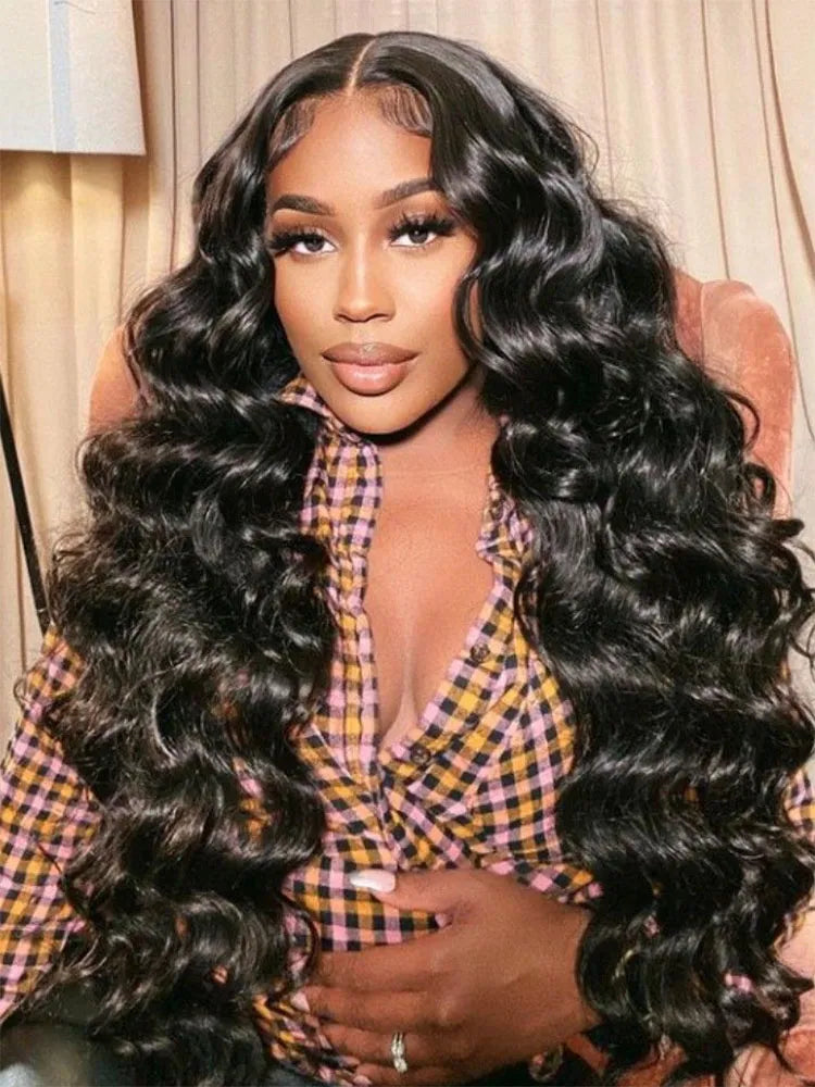 Simidola 4x4 Lace Closure 200% Density Body Wave Closure Wig