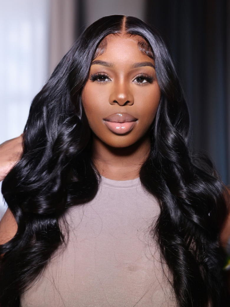 Buy 1 Get 1 Free | Simidola Wear & Go Glueless 9x6 Body Wave Wig & Free 14 Inch 7x5 Wear Go Water Wave Wig