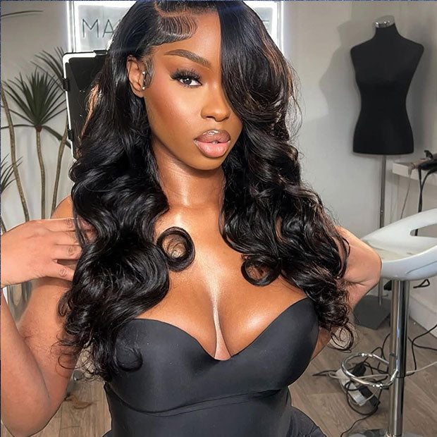 Seegethair Body Wave Glueless Human Hair Wigs 13x4 13x6 Lace Front Wear Go Wigs For Women
