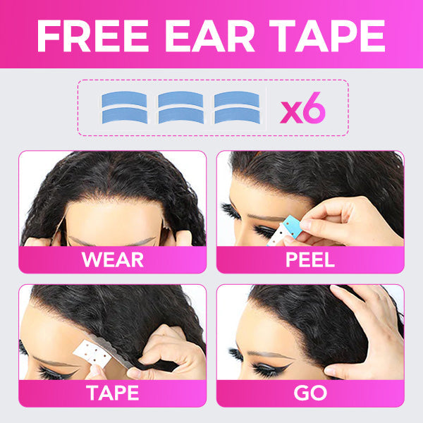 Seegethair Kinky Straight Human Hair Wigs 360 Pre Cut Lace Glueless Wigs For Black Women