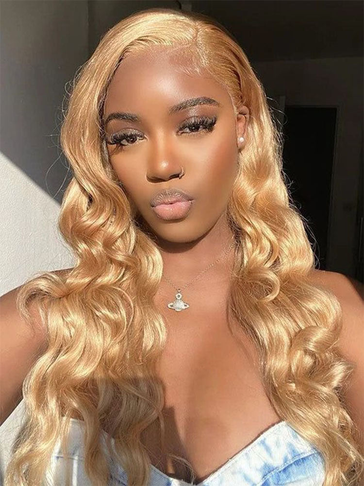 Simidola Honey Blonde #27 Color Body Wave Wig