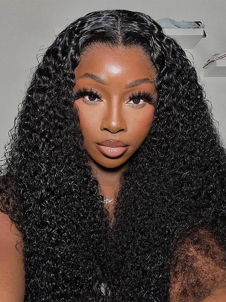 Simidola 13x6 HD Lace 250% Density Kinky Curly Wig