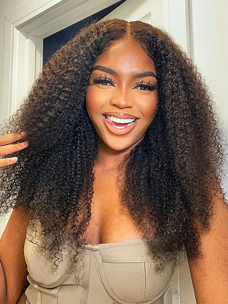 Simidola 5x5 Lace Closure KInky Curly Lace Closure Wig