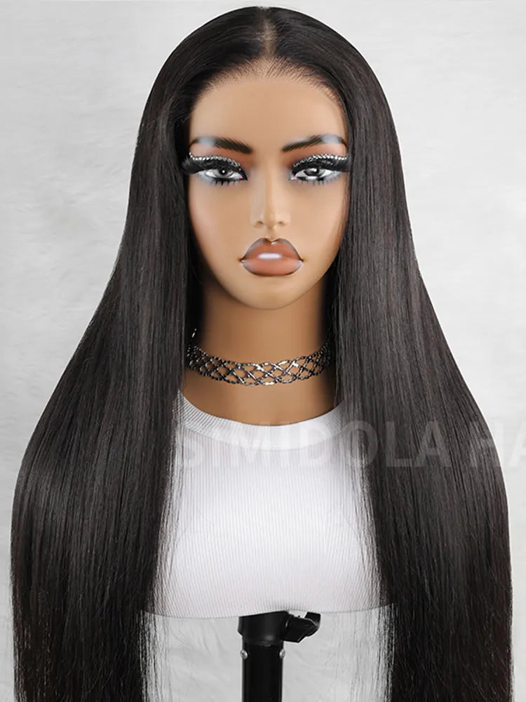 Flash Sale | Pre-bleached 7x5 Pre-cut Pre-plucked Straight Hair Wear Go Glueless Wig