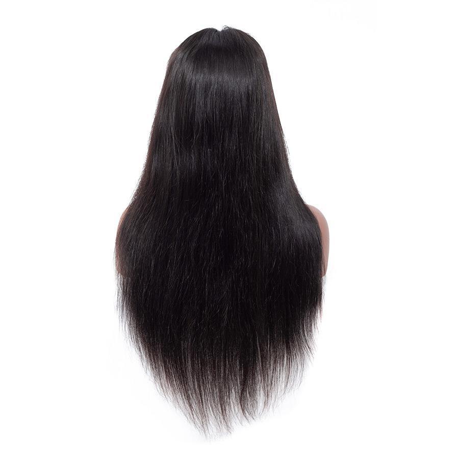 Seegethair Straight Hair Wigs Pre Bleached Knots 13x4 13x6 Lace Front Wear Go Glueless Wigs 100% Human Hair
