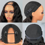 Vshow Butterfly Cut Yaki Body V Part Wigs With Drawstring 100% Human Hair Wigs