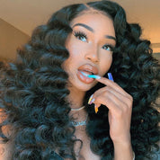 Seegethair Wand Curls Wear Go Glueless Wigs 10X6 Pre-cut Lace Front Wigs With Pre Plucked Hairline