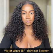Bleached Knots Water Wave Bob Wear Go Wig 7x5 HD Lace Glueless Wigs 10x6 Human Hair Wigs 180% Density