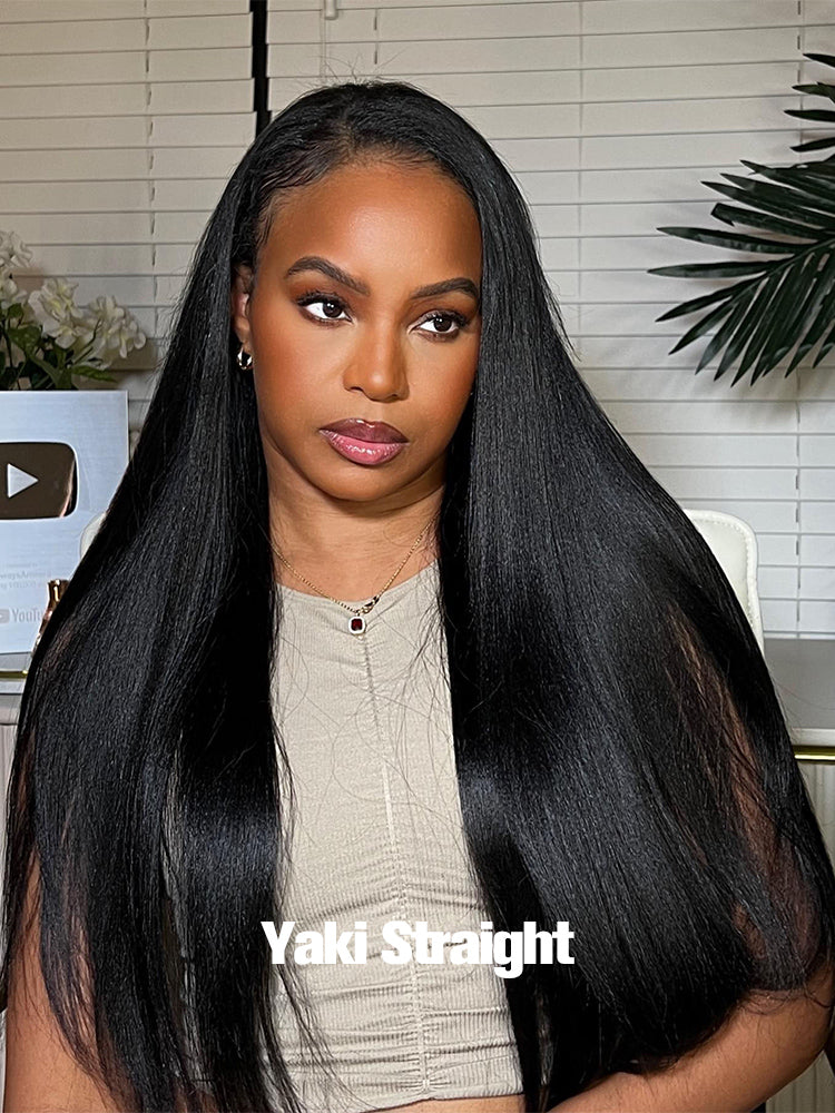 Simidola M-CAP Wear Go 9x6 HD Lace Pre Bleached Tiny Knots Kinky Straight Glueless Wig
